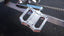 Knockout Pedal Set — CNC billet aluminum bicycle pedals for custom cruisers