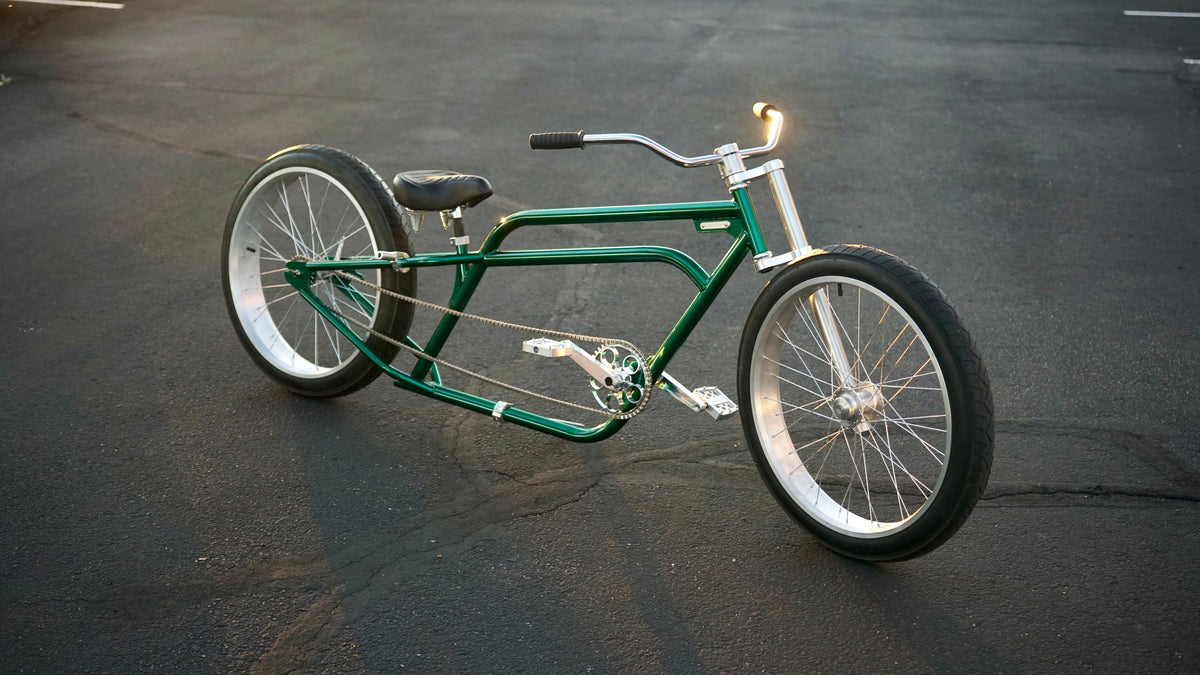Lawless Split Line complete bike — custom Lawless cruiser bicycle