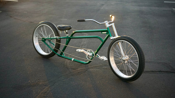 Lawless Split Line complete bike — custom Lawless cruiser bicycle