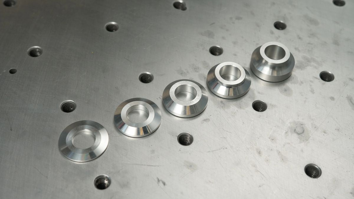 Bottom Bracket spacer dust cover — CNC billet aluminum bottom bracket for custom builds Main image