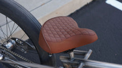 Cruiser Saddle - Diamond Stitch