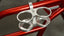 Billet Dual Cup Holder — CNC billet aluminum bicycle cup holder