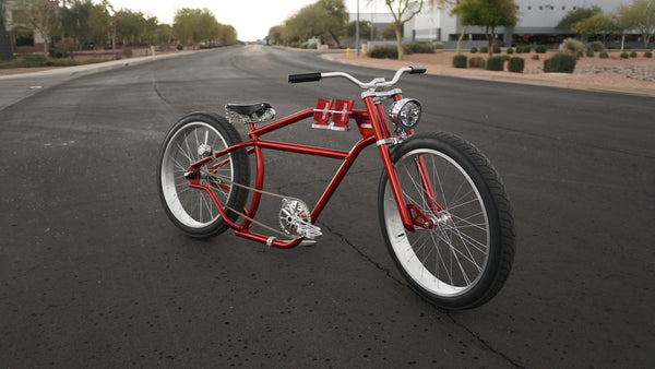 Speedy #18 complete bike — custom Lawless cruiser bicycle