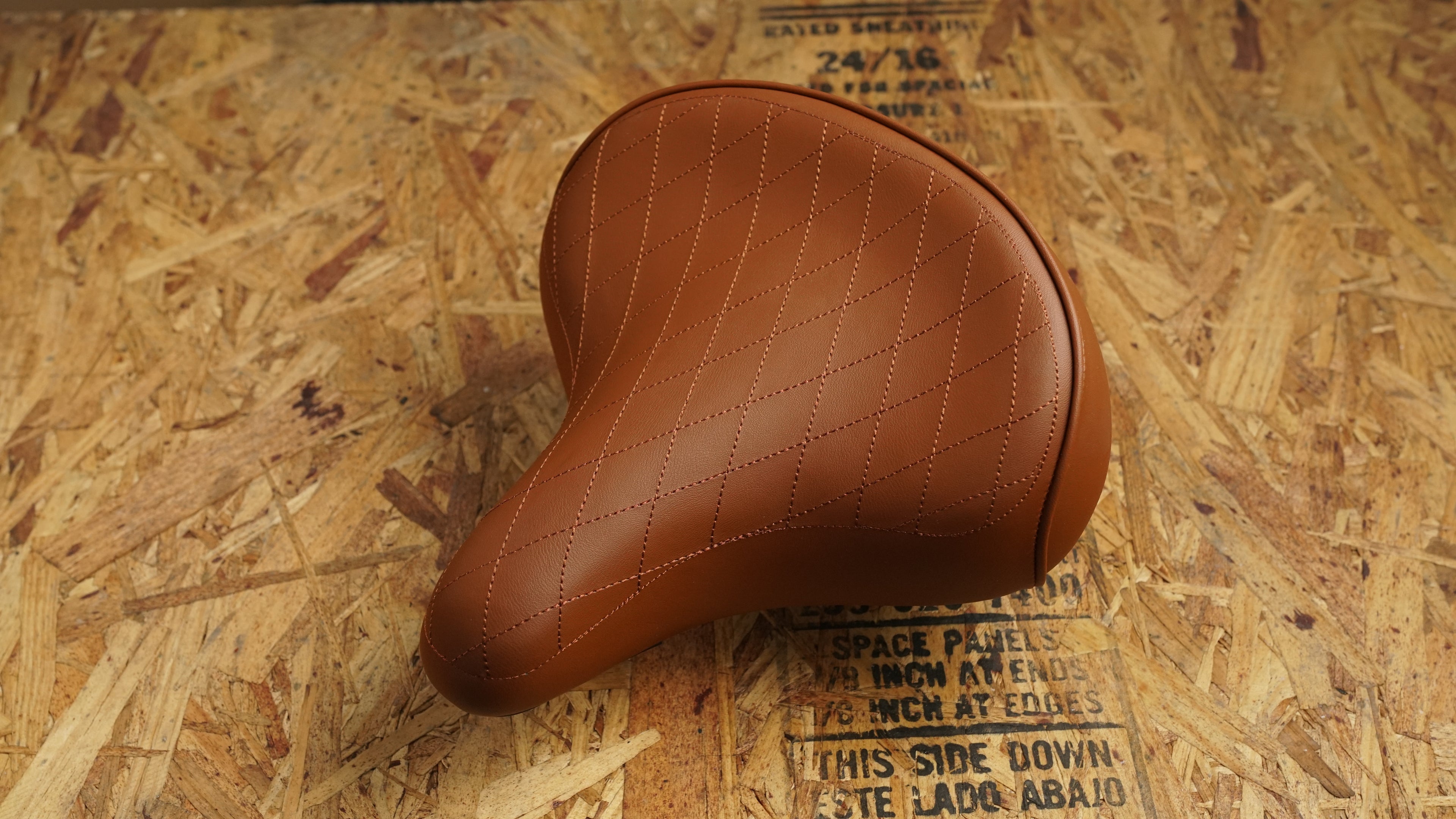 Cruiser Saddle Diamond Stitch — cruiser bicycle saddle