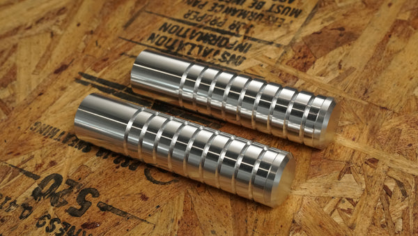 Billet Grips Split-line — CNC billet aluminum bicycle grips