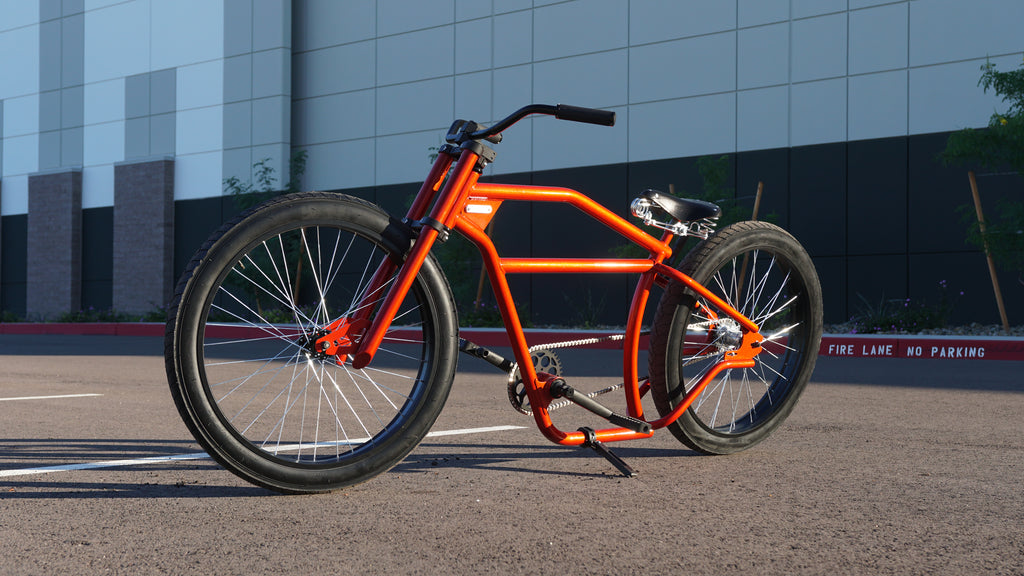 Speedy complete bike Serial #17 — custom Lawless cruiser bicycle