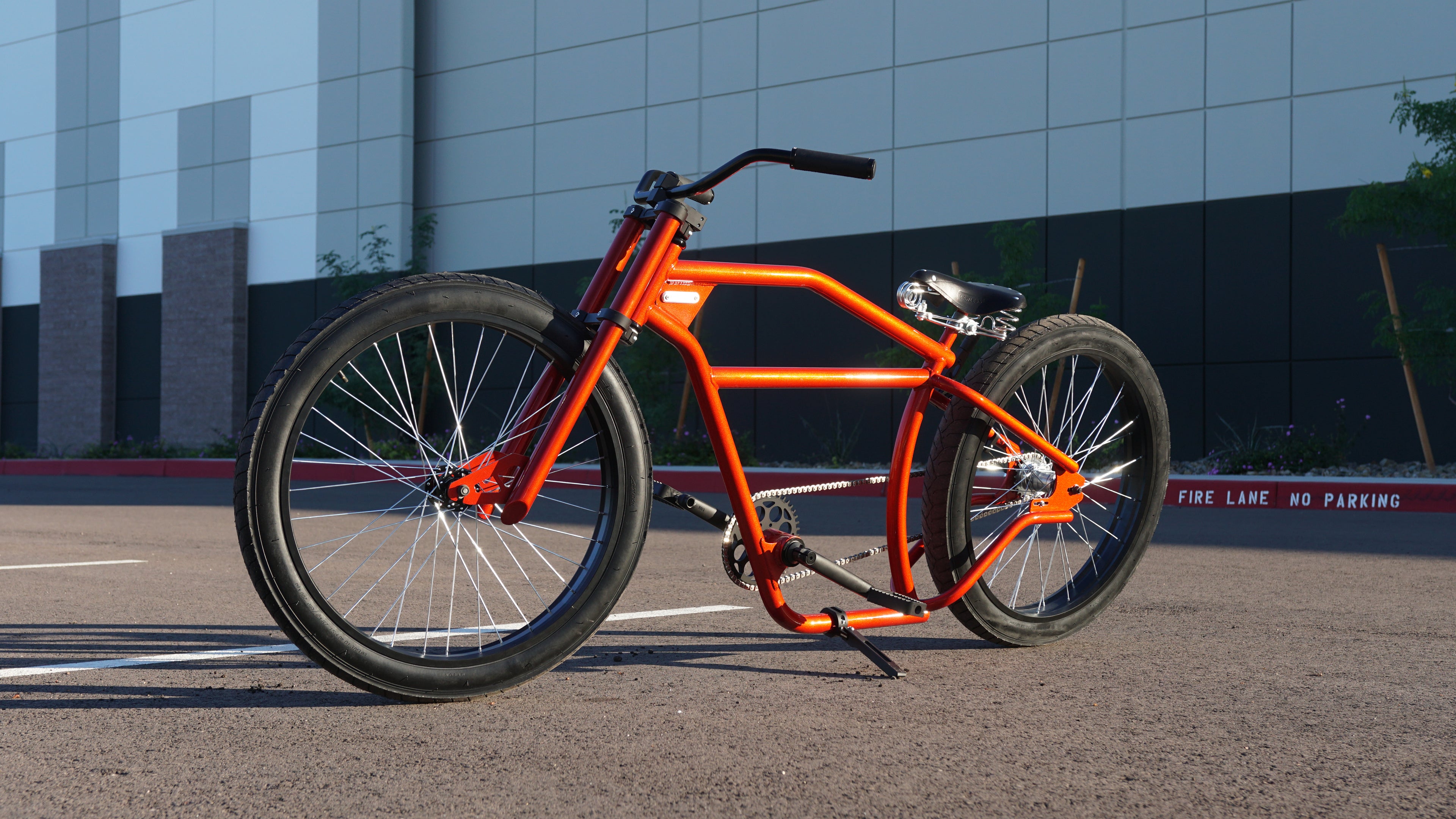 Speedy complete bike Serial #17 — custom Lawless cruiser bicycle