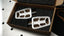 Mad Dog Pedal Set — CNC billet aluminum bicycle pedals for custom cruisers