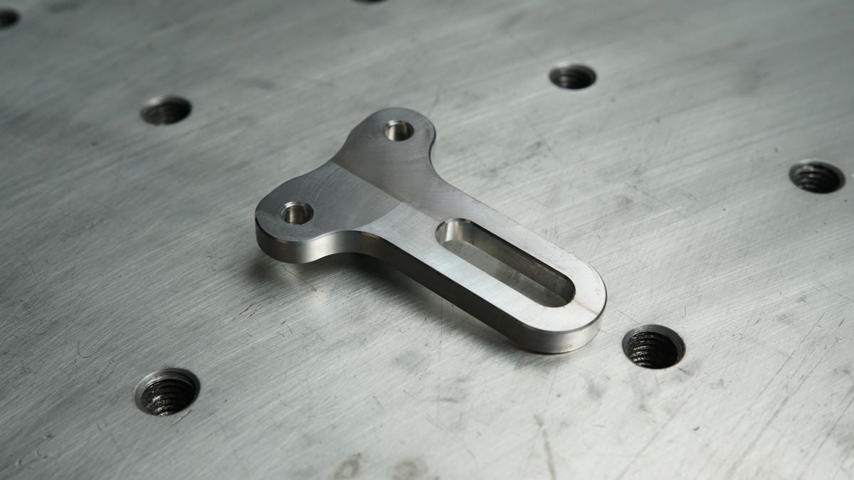 Flat Headlight Mount — CNC billet aluminum headlight mount bracket Main image