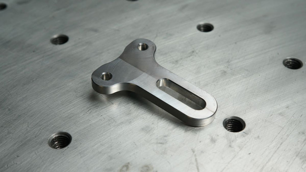 Flat Headlight Mount — CNC billet aluminum headlight mount bracket