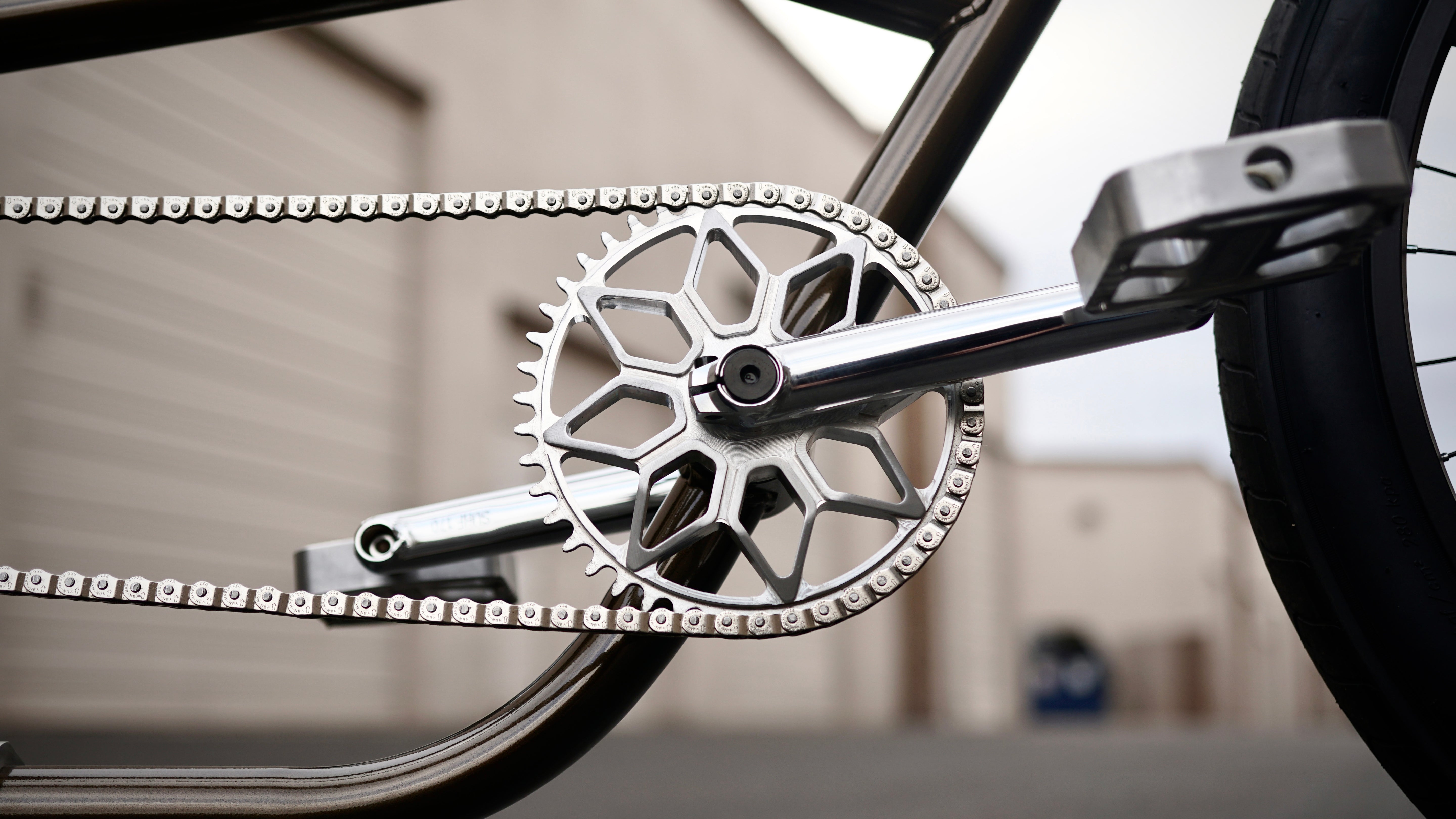 Antwerp Sprocket — CNC billet aluminum bicycle sprocket for custom cruisers Main image