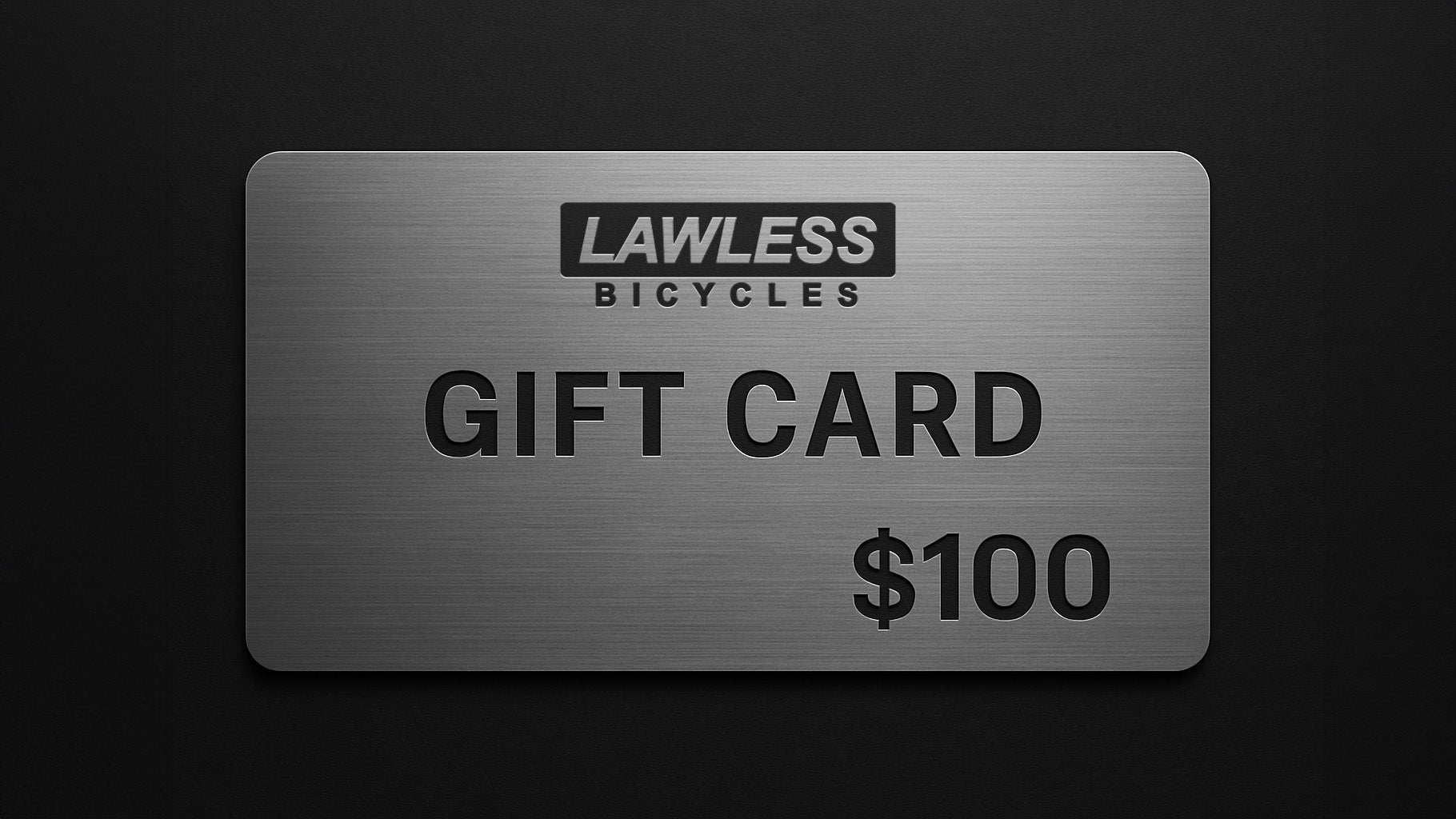Lawless Bicycles digital gift card Main image