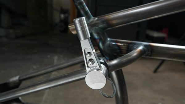 Circle Shift Cover for Sturmey Archer — CNC billet aluminum shifter cover Main image
