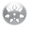 Blood Diamond sprocket — polished aluminum, interactive 3D