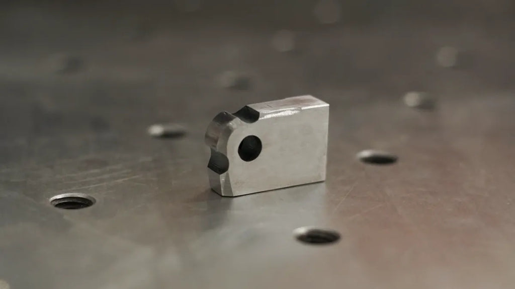 Steel weld-on kickstand tab — Lawless Bicycles