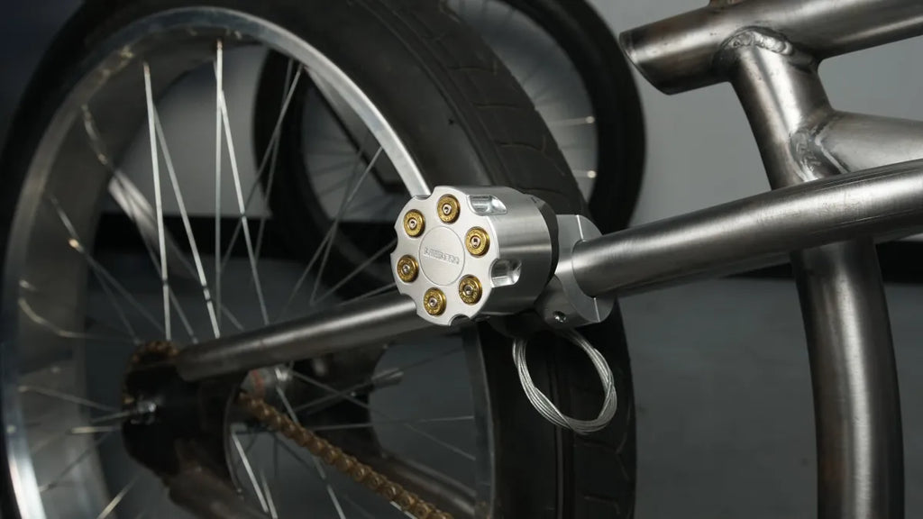 Six Shooter shift knob for Sturmey Archer — CNC billet aluminum shifter knob