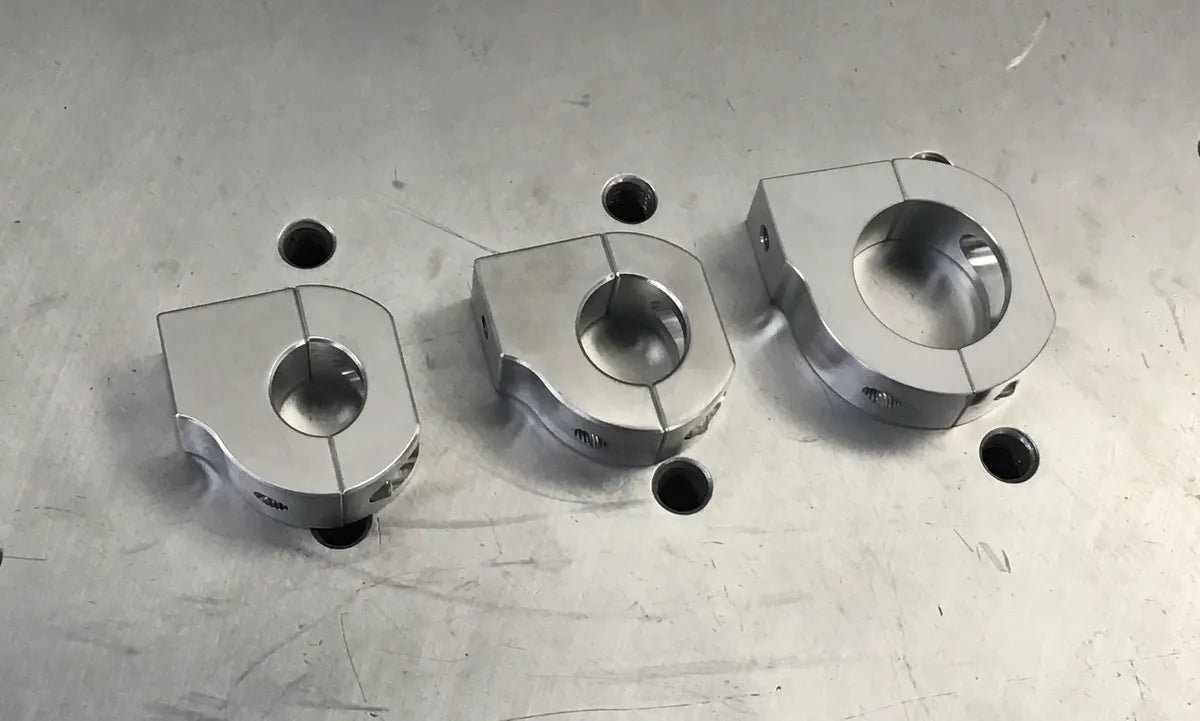 Clamp — CNC billet aluminum cable clamp Main image