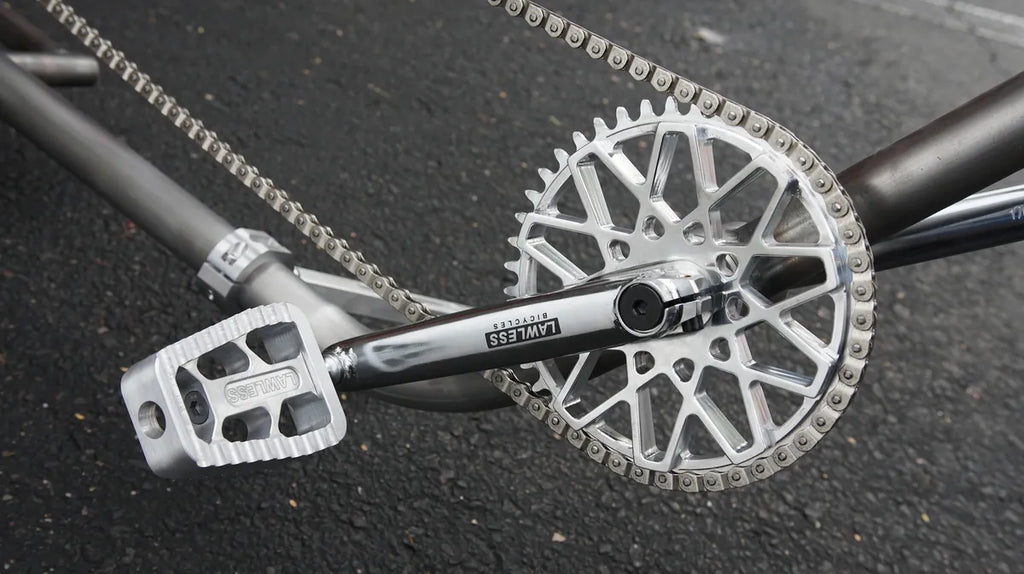 Misfit Sprocket — CNC billet aluminum bicycle sprocket for custom cruisers