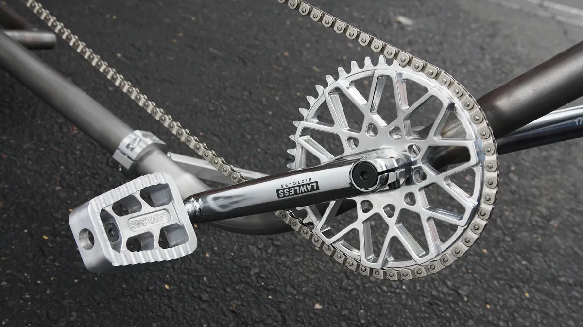 Misfit Sprocket — CNC billet aluminum bicycle sprocket for custom cruisers Main image