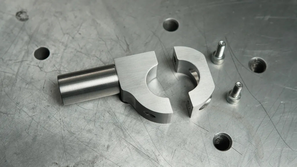 Shifter Clamp — CNC billet aluminum cable clamp