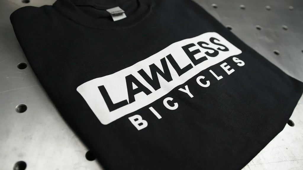 Lawless Logo T-Shirt — Lawless Bicycles apparel