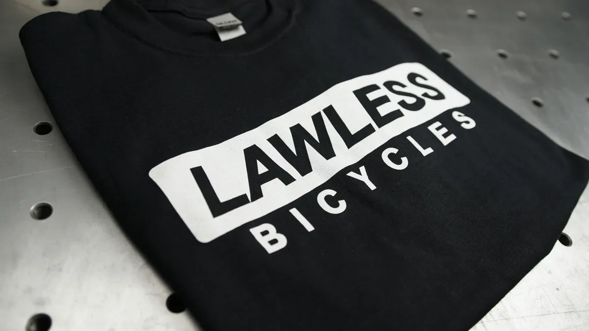 Lawless Logo T-Shirt — Lawless Bicycles apparel Main image