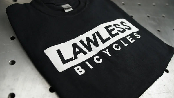 Lawless Logo T-Shirt — Lawless Bicycles apparel