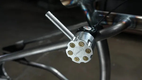 Six Shooter shift knob for Nexus 3 — CNC billet aluminum shifter knob Main image